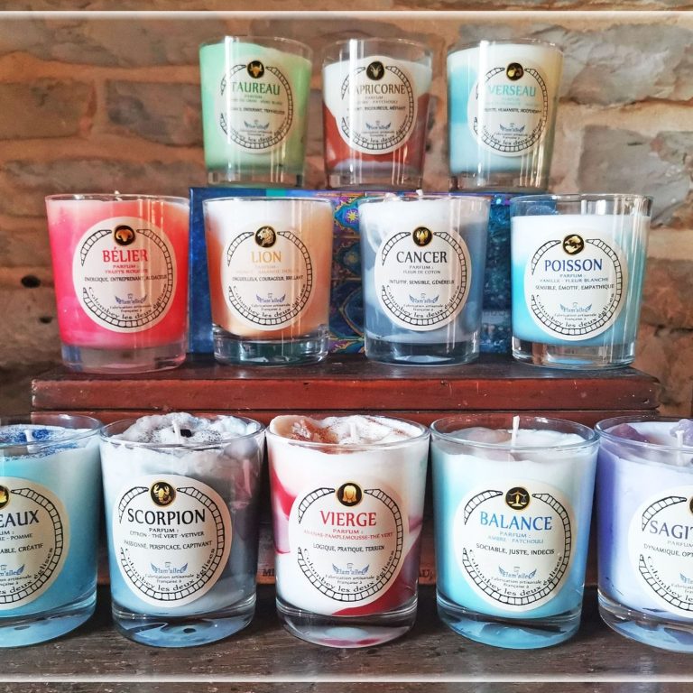 Bougies astrologiques par signe : rituels, intentions et correspondances
